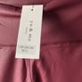 leggings Bnwt burgundy fake leather biker style leggings m/l Image 5