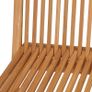 5 Piece Garden Dining Set Solid Teak Wood Image 9