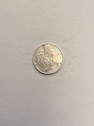 Spain 1 peseta coin