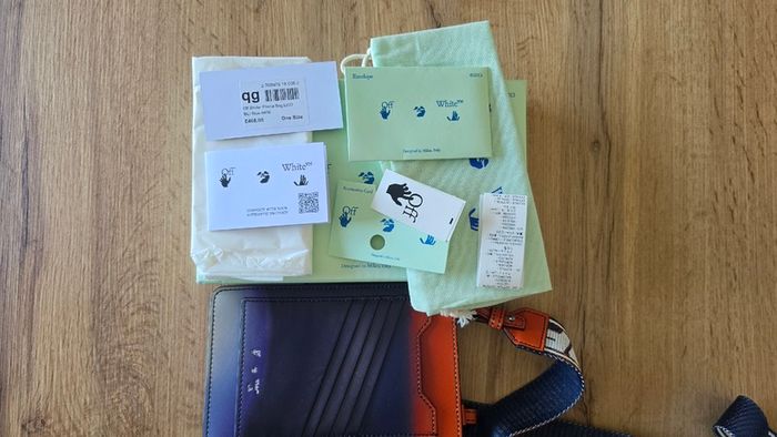 Off-White binder phone bag