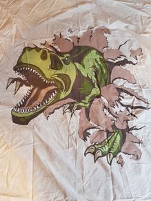 Double Dinosaur Duvet Cover