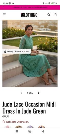 iclothing lace occasion midi dress size 12 brand new with tag