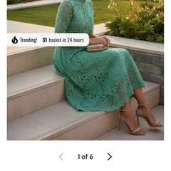 iclothing lace occasion midi dress size 12 brand new with tag