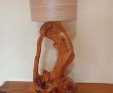Vintage Burrell Root Table Lamp