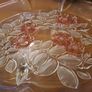 Large Mid-Century Frosted Art Glass Bowl Image 2