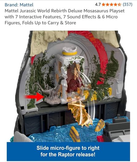 Jurassic World Rebirth playset