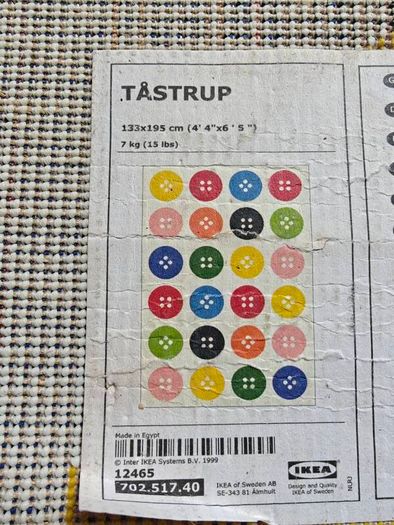 IKEA Tastrup Rug