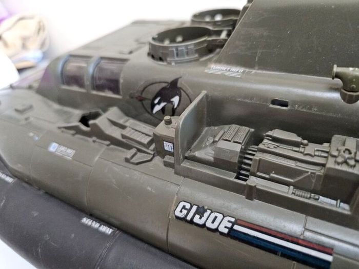 Vintage G.I. Joe Killer W.H.A.L.E. Hovercraft Hasbro 1984