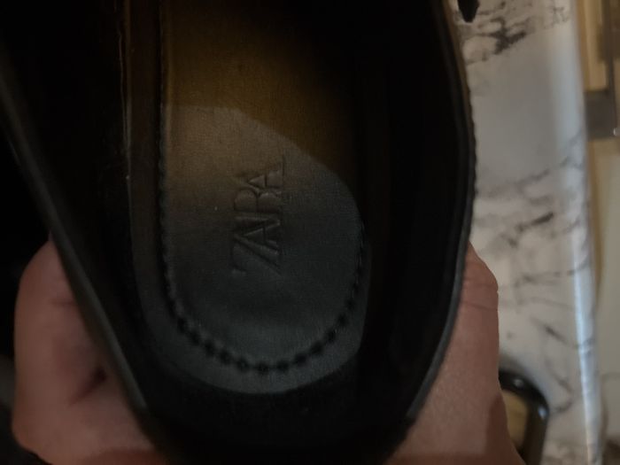 Leather shoes from Zara