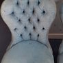 Pair of Elegant Button-Back Bedroom/occasional Chairs Image 2