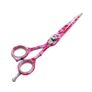 Professional Barber Hair Cutting Regular Scissors Shears Hairdressing Pink 6" Image 4