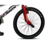 11" Rooster NO MERCY, 20" Wheel, White/Bright Red Image 5