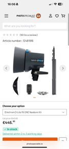 Elinchrom D-Lite RX ONE Newborn Kit