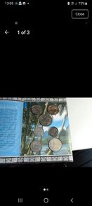 French Polynesia coin set