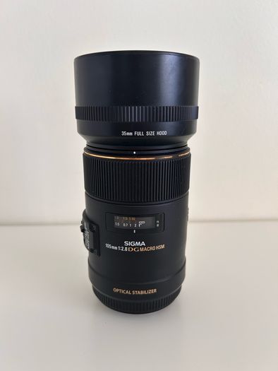 Sigma 105mm F2.8 Ex Dg Macro Os Hsm Lens