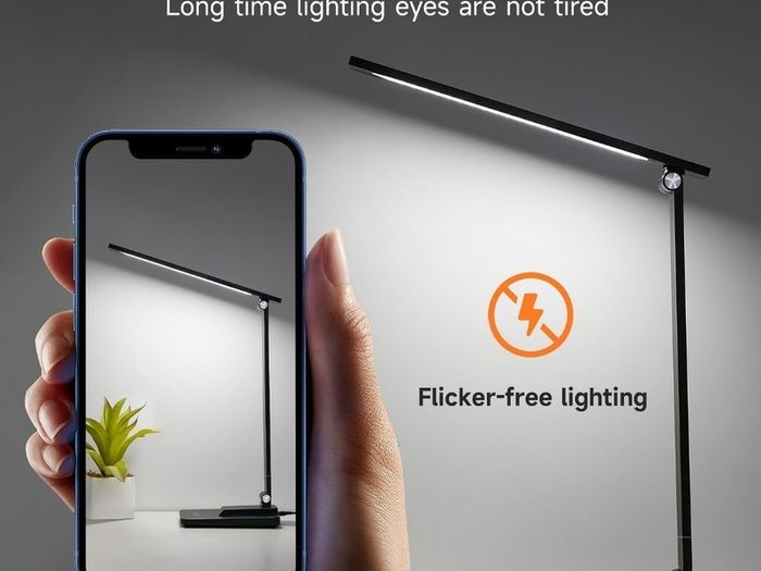 Desk Lamp LED Table Lamp,15 Modes LED Desk Lamp,Dimmable Bedside Lamps with Timer,Multi-Powered Desk Lamps for Study Lamp Reading Light,Adjustable Desk Light,Black Desk Lamp for Bedroom,Home,Office