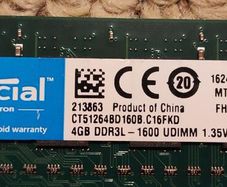 5 slots DDR3L