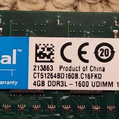 5 slots DDR3L