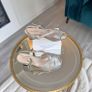 Brand-new Van Dal Libby Silver Leather Low Block Heel Slingback Peep-toe Sandal Size: UK 4 / EU 37 Image 3