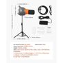 Foam Machine, 115 W Party Foam Cannon, Portable Foam Maker with a Tripod Stand, Powerful Foam Party Machine, for Backyard, Pool, Outdoor Events, Birthdays, Celebrations and Party Image 4