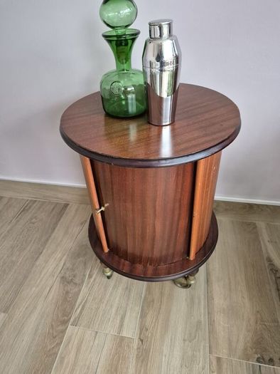 Revolving Bar Cabinet