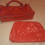 Coral Patent Bag Image 8