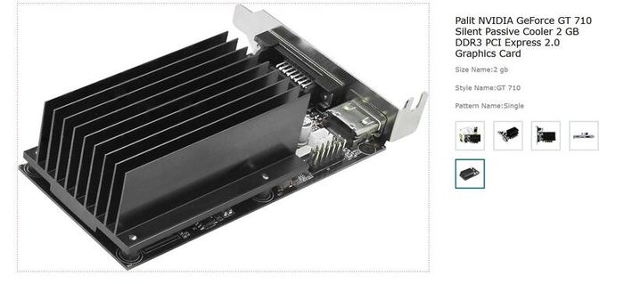 GEFORCE GT 710 2GB Graphics Card New Sealed