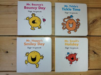 Mr. Men 4 chunky books Roger Hargreaves