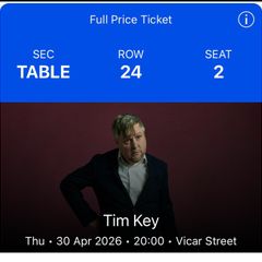Tim Key Tickets (2)