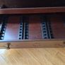 vintage mahogany corner TV unit Image 4