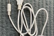 Wii charging cable for rechargeable remote battery