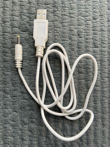 Wii charging cable for rechargeable remote battery