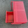 IKEA Nikkeby Collection Red Metal Drawers Image 5