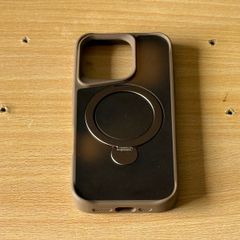 iPhone 16 Pro case brown Magsafe kickstand