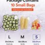 Reusable Vacuum Sealer Bags for Food  10 Small Vacuum Bags, BPA Free, Leak-Proof, Odor-Resistant  Compatible with Vacuum Sealers Image 2
