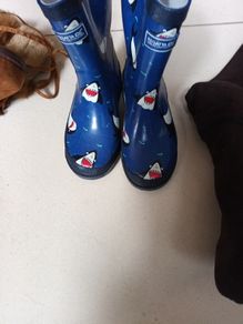Regatta Blue Wellingtons Boots.     S.12.   New