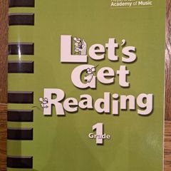 Piano book - Let's Get Reading Grade 1