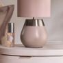 Pink Bedroom Set Curtains/Lamps & Lampshade Image 6