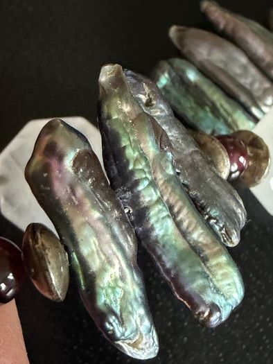 beads with natural stones