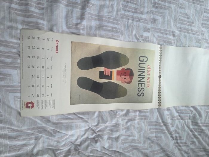 Guinness calender