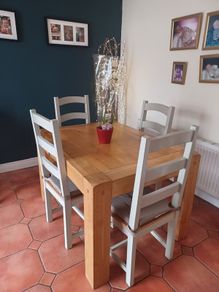 Table and 4 chairs