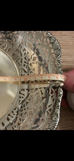 Vintage Silver Plated Ornate Bowl