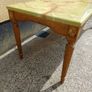 Vintage Marble Affect Coffee Table Image 4
