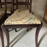 Set of Regency Style Mahogany Bar Back Dining Chairs Image 2
