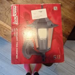 2 x Wall Lantern - never used