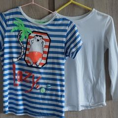 128 cm tops boy 100 per cent cotton