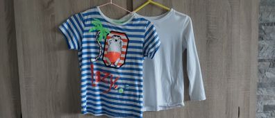 128 cm tops boy 100 per cent cotton