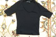 Ladies top Bershka S black new