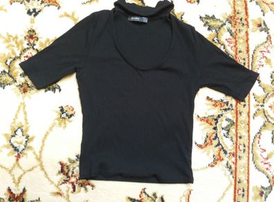 Ladies top Bershka S black new