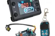 Car Air Diesel Heater Control Board, Car Air Diesel Heater 3KW 5KW 12-24V Motherboard W/LCD Switch Remote Controller Fit for Diesels Air Heater
